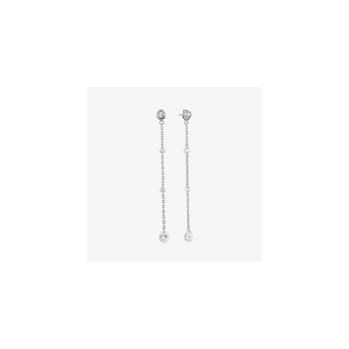 Pendientes Radiant Jewels acero Myfair Drop