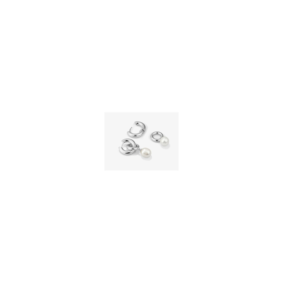 Pendientes Radiant Jewels acero Loop