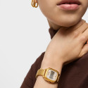 Reloj Tous digital con brazalete de acero IP dorado D-Logo Mini