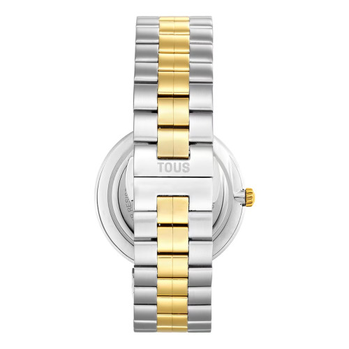 Reloj Tous analógico con brazalete de acero y acero IPG dorado S-Band