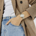 Reloj Tous analógico con brazalete de acero y acero IPG dorado S-Band