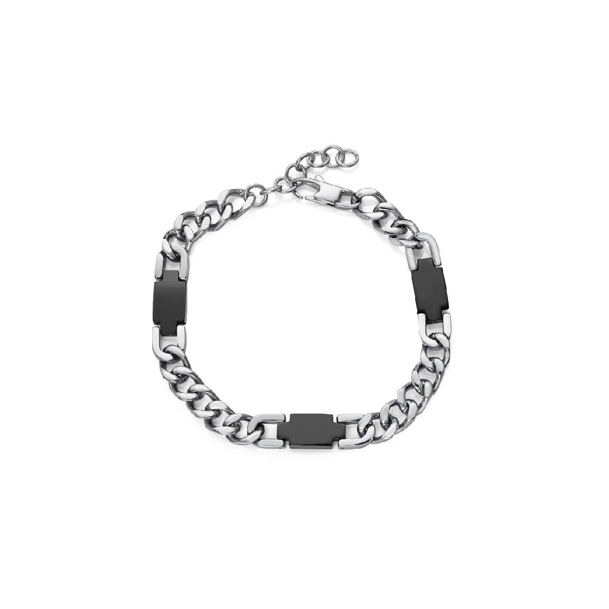 Pulsera Viceroy Fashion de acero e IP negro