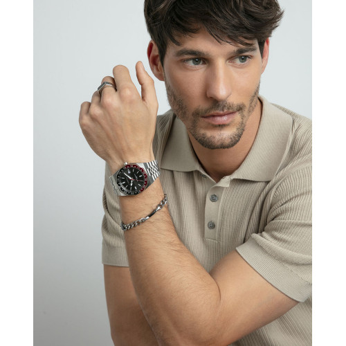 Pulsera Viceroy Fashion de acero e IP negro