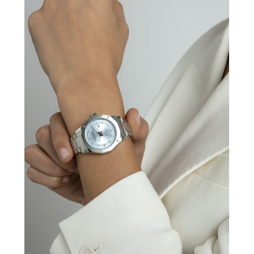 Reloj Viceroy Magnum acero y esfera azul cielo para mujer