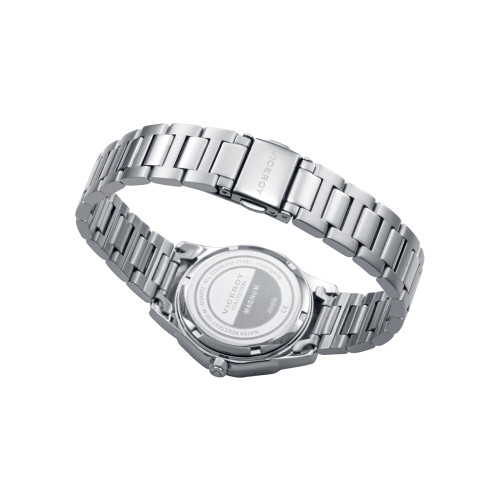 Reloj Viceroy Magnum acero y esfera azul cielo para mujer