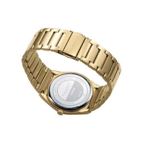 Reloj Viceroy Dress acero IP dorado y esfera verde para hombre