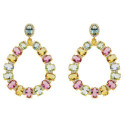 Pendientes Luxenter Chaky plata 925 y circonitas