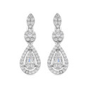 Pendientes Luxenter Balou plata 925 y circonitas