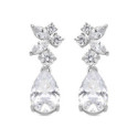 Pendientes Luxenter Raxal plata 925 y circonitas