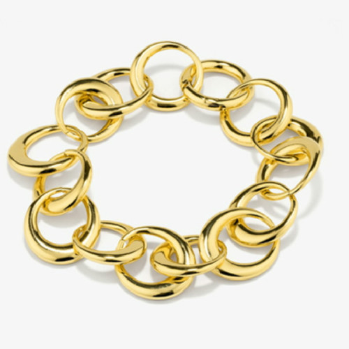 Pulsera Radiant acero IP dorado Blair