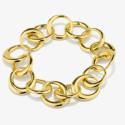 Pulsera Radiant acero IP dorado Blair