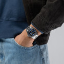 Reloj Hamilton Khaki Auto 42mm brazalete de acero y esfera azul