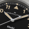Reloj Hamilton Khaki Field Quartz 38mm esfera negra
