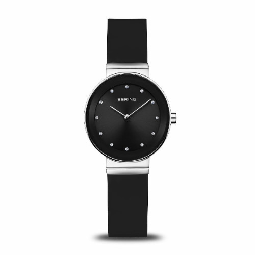 Reloj Bering Classic 29mm correa silicona negra