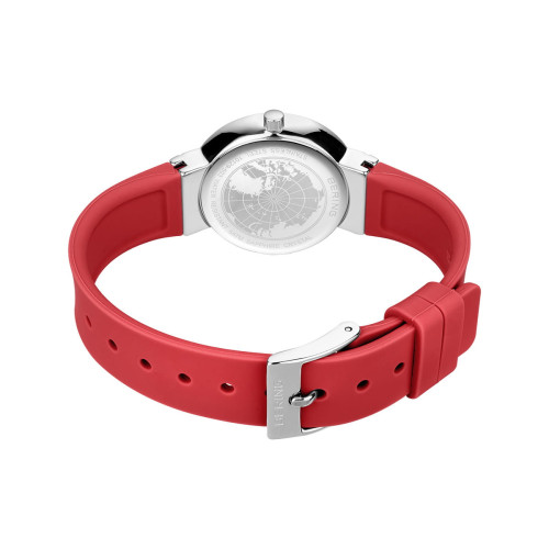 Reloj Bering Classic 29mm correa silicona roja