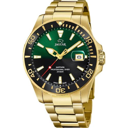 Reloj Jaguar Executive Diver para hombre esfera verde