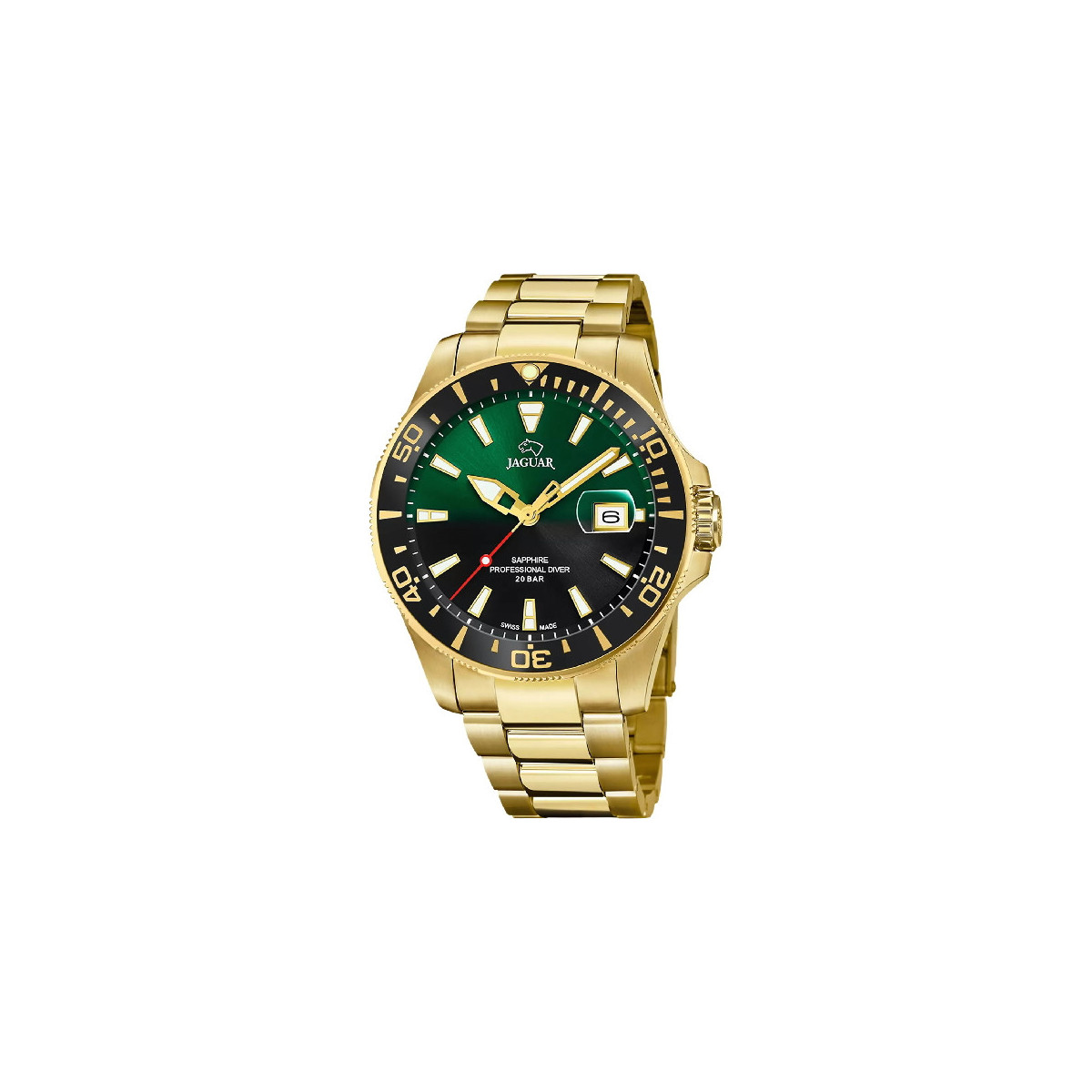 Reloj Jaguar Executive Diver para hombre esfera verde