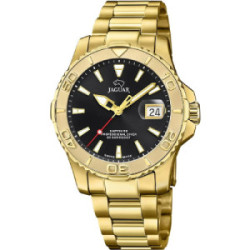 Reloj Jaguar Diver Couple dorado 40mm para hombre y mujer