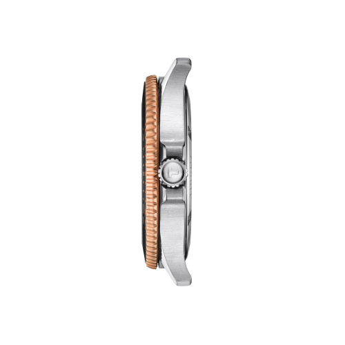 Reloj Tissot Seastar 1000 Quartz 40mm para hombre esfera negra