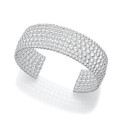 Pulsera Viceroy Fashion acero plateado rígida