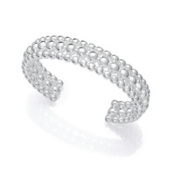 Pulsera Viceroy Fashion Laura Escanes acero plateado rígida 13mm