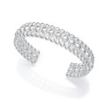 Pulsera Viceroy Fashion Laura Escanes acero plateado rígida 13mm