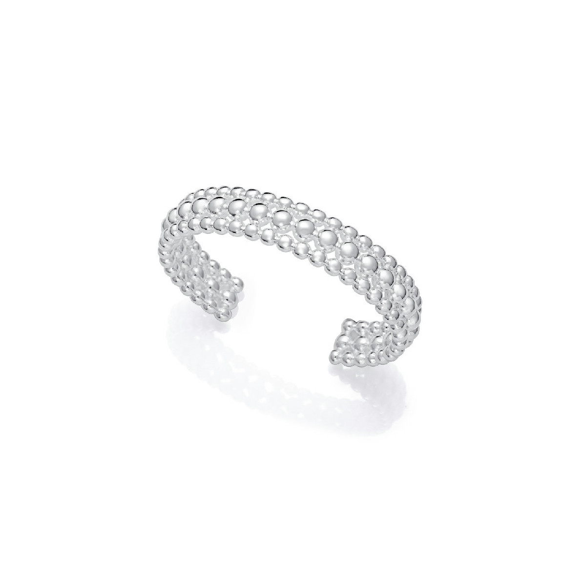 Pulsera Viceroy Fashion Laura Escanes acero plateado rígida 13mm
