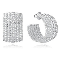 Pendientes Viceroy Fashion Laura Escanes acero plateado 13mm