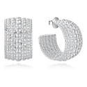 Pendientes Viceroy Fashion Laura Escanes acero plateado 13mm