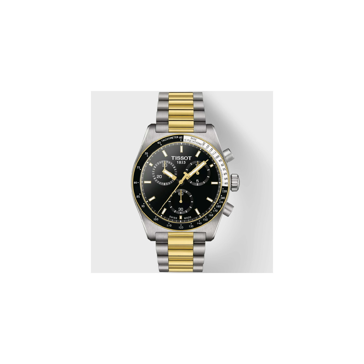 Reloj Tissot PR516 Quartz Chronograph 40mm bicolor para hombre