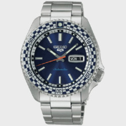 Reloj Seiko 5 Edición Especial Rally Diver negro Auto 42mm