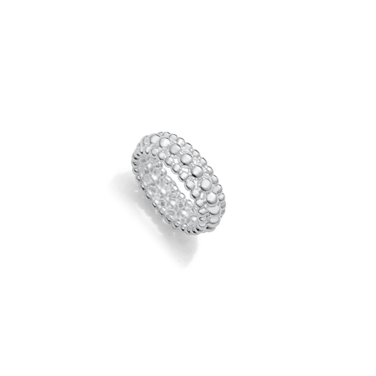 Anillo Viceroy Fashion Laura Escanes acero plateado 8mm talla 16
