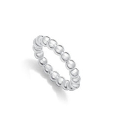 Anillo Viceroy Fashion Laura Escanes acero plateado 4mm talla 14
