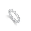 Anillo Viceroy Fashion Laura Escanes acero plateado 4mm talla 14