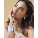 Anillo Viceroy Fashion Laura Escanes acero plateado 8mm talla 16