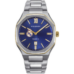 Reloj Viceroy colección Cápsula Real Madrid cuarzo 40mm bisel IP dorado