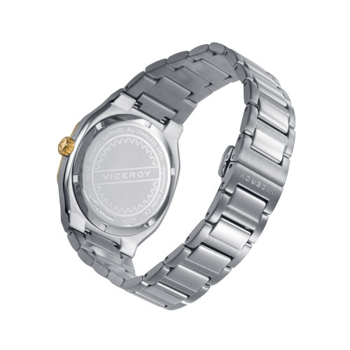 Reloj Viceroy colección Cápsula Real Madrid cuarzo 40mm bisel IP dorado
