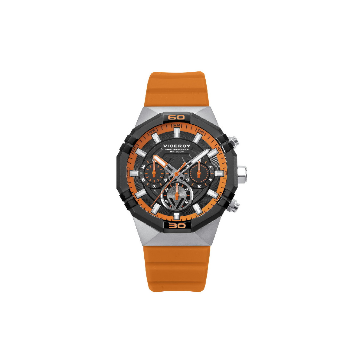 Reloj Viceroy Neo Crono 42mm correa naranja