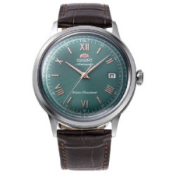 Reloj Orient Bambino auto para hombre 40mm esfera verde