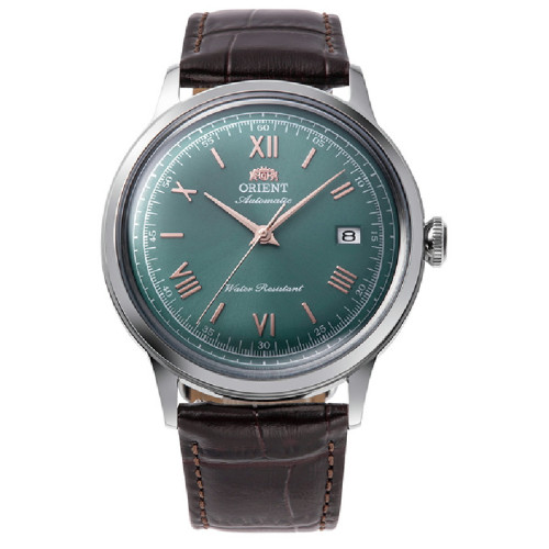 Reloj Orient Bambino auto para hombre 40mm esfera verde