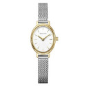 Reloj Bering Oval Mini bicolor para mujer