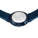 Reloj Bering Classic 41mm correa silicona azul y naranja
