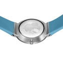 Reloj Bering Classic 41mm correa silicona azul cielo