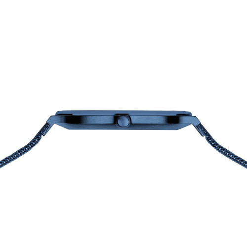Reloj Bering Ultra Slim de 34mm azul para mujer