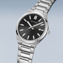 Reloj Bering Classic acero esfera negra 39mm