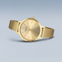 Reloj Bering Classic 34mm para mujer dorado