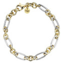Pulsera Durán Exquse de la colección Links de plata dorada