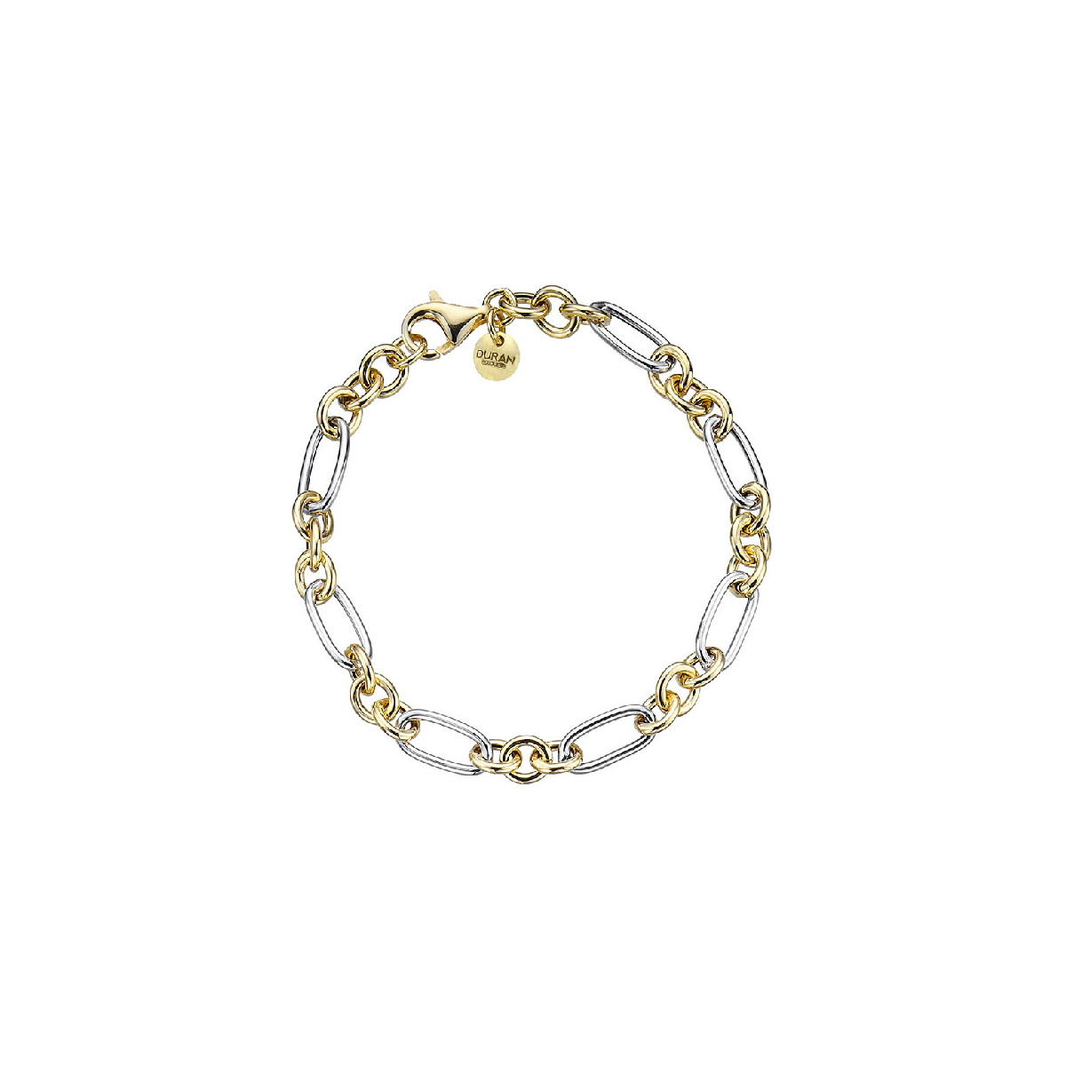 Pulsera Durán Exquse de la colección Links de plata dorada