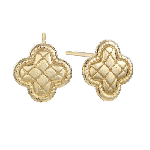 Pendientes Durán Exquse Camelot plata 925 dorada