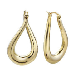 Pendientes Durán Exquse colección Piazza de plata 925 dorada